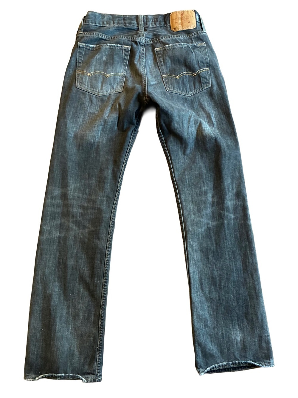 American Eagle Outfitters Men’s Dark Blue Straight Jeans - Picture 2 of 14